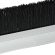 Mink Bürsten Winkel-Streifenbürste STL2010 90 50mm mit Alu-Profil, 200cm Länge, Bürstendichtung, Türbürste