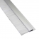 Mink Bürsten Streifenbürste STL2001 30mm transparent / weiß , mit Alu-Profil eloxiert, 100cm Länge, Bürstendichtung, Türbürste