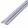 Mink Bürsten Streifenbürste STL12080 zum Aufstecken für 8 mm Glasstärke, PVC-Profil glasklar mit PP Bürsten 10 mm Höhe grau, 260 cm Länge 