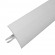 enobi Prix Deckel-Klemmprofil aus PVC für Rollladenkasten (Clipprofil, Fasel), weiß