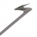 Siral Mini-Befestigungsfeder aus Federstahl mit Einhängung für Siral Schnellmontagewelle, mit Alu-Aufhänger-Profil, blank